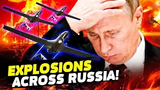 💥 HUGE EXPLOSION! RUSSIA'S LARGEST OIL STORAGE FACILITY HAS BEEN BLOWN TO BITS! PANIC IN MOSCOW!