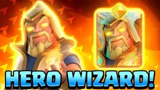 Герой-волшебник ДОМИНИРУЕТ в рейтинговых играх Clash Royale!
