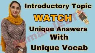 Intro questions on watch | speaking part 1 | introductory part 1 |watch speaking part 1
