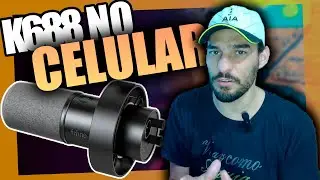 SABIA QUE O FIFINE K688 FUNCIONA NO CELULAR? VENHA VER COMO &Eacute; F&Aacute;CIL