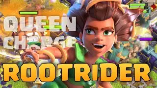 Best Th16 Attack Strategy Meta 🔥 Queen Charge RootRider+Warden Healing Tome &bull; Clash of clans &bull;