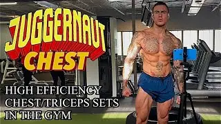 &ldquo;JUGGERNAUT CHEST&rdquo; - High Intensity SETS for Strength (sets/reps in description) #workout #chest
