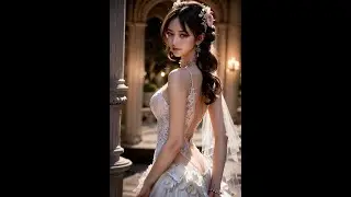 Ai Lookbook: Dreamy bridal beauty in various wedding gowns.