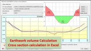 Earthwork volume calculation in Excel