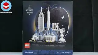 LEGO Architecture 21066 New York City – The Big Apple - LEGO Speed Build Review