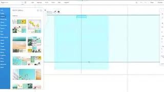 how to add a gallery in wix