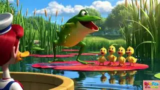 Duckies in a Row | Fun Kids Song with Actions, Clap, Stomp & Sing-Along