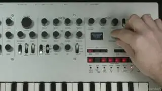 Korg minilogue 201: Programming the minilogue - 7. Arpeggiator