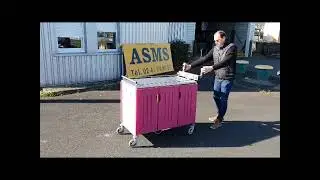 Chariot de nursing motorisé – Chariot de soins Aide Soignant en EHPAD
