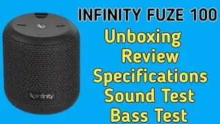 Infinity JBL Fuze 100 Unboxing || Infinity Fuze 100 Sound Test || Infinity Fuze 100 Review In Hindi