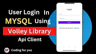 Login Functionality Using Volley | Login And Registration Functionality Using Volley MYSQL Database