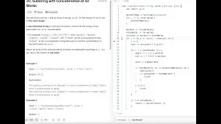 LeetCode: 30. Substring with Concatenation of All Words (golang & Java)