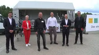 Olaf Scholz und Manuela Schwesig zu Besuch in G&uuml;strow