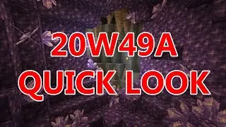 Minecraft 1.17 Snapshot 20W49A Quick Look
