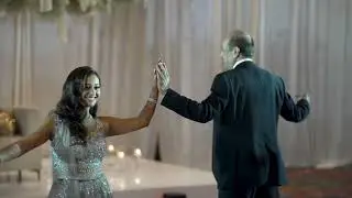 Father Daughter Full Dance Indian Wedding Reception!