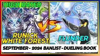 Runick White Forest vs Floowandereeze | POST-NEW BANLIST SEPTEMBER 2024 | Dueling Book