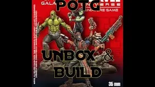 POTG UNBOX MARVEL MINIATURES GAME GUARDIANS OF THE GALAXY SET