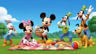 Mickey Mouse & Friends&rsquo; Happy Picnic Party | Fun Day Outdoors 🧺🐭