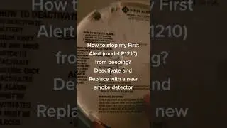 Smoke Detector Beeping? Stop Smoke Detector from Beeping 2023 #smokedetector  #smokedetectorbeeping