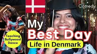 One of the BEST DAYS in MY LIFE in DENMARK | Bollywood Dance | Comedy #kritiprajapati