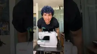Glex aprende a usar la m&aacute;quina de cocer para hacerle competencia a su abuelita #parati #glex