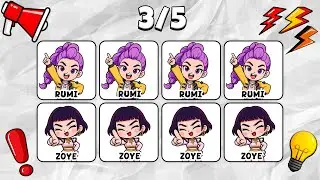 Say The Word On Beat Challenge | Level 1 - 3 | Level Easy to Insane | KPOP Demon Hunters