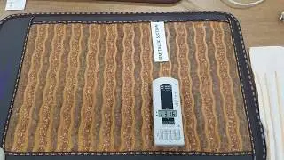 Ereada&reg; FIR Gemstone Mini Mat EMF surface test