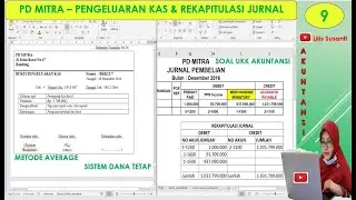 PD MITRA - Cara Input Pengisian Dana Kas Kecil dan Pembayaran Utang Bank Serta Rekapitulasi Jurnal