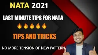 Last minute Tips and Tricks for B.Arch/ NATA 2021 Preparation .🔥🔥🔥🔥