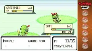 Cat's first battle: Pokemon Red Friendlocke #pokemon #nuzlockechallenge