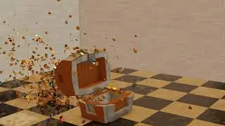 Treasure chest clip