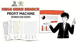 Basic plan - Workflow Demo - Create Word Search Book from Scratch