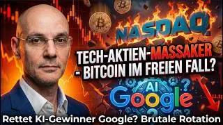 Nasdaq: Tech-Aktien-Massaker - Bitcoin im freien Fall? Marktgeflüster