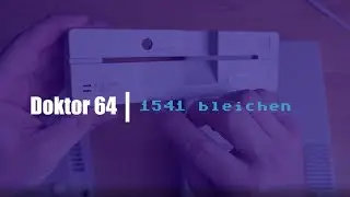 Dr.64 #03 | Commodore C64 Tutorial | Floppy 1541 bleichen - wie man es NICHT macht!