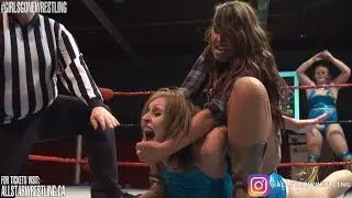 Allie Parker & Malia Hosaka vs. The Hall Sisters | 2017.12.15 | All Star Wrestling