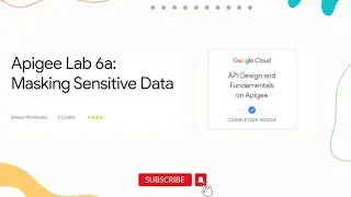Apigee Lab 6a: Masking Sensitive Data | API Developer Learning Path