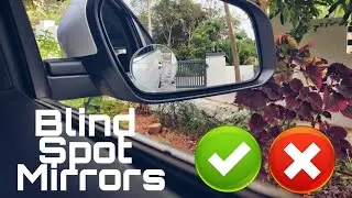 Зеркало для слепых зон в автомобиле &mdash; действительно ли оно помогает? | Распаковка и установка | #...