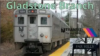 Trainspotting: NJ Transit Trains at Far Hills Station