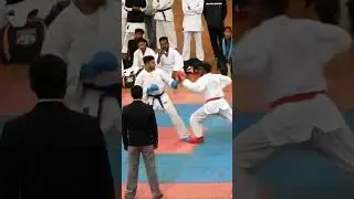 I think the kick wasn't perfect.#karate #karate1 #fightingsport #martialarts