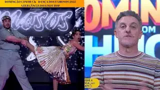 Dan&ccedil;a dos Famosos 2025 - Doming&atilde;o com Huck A Eleg&acirc;ncia do Lindy Hop 19/10/2025