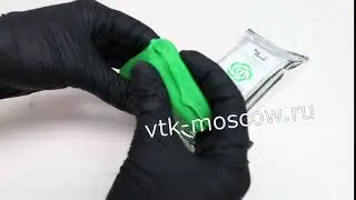 66019 Сахарная паста ванильная ЗЕЛЕНАЯ 100 гр