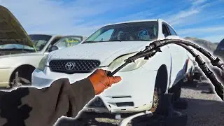 How to: Replace Broken Shifter Linkage Matrix XRS 6 Speed | Junkyard XRS SAVES ME $600
