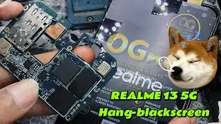 Realme 13 5G (Hang-Blackscreen setup/after reset) IMEI baseband Unknown || blank hitam-sinyal hilang