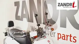 Windscherm monteren | Agm Retro / BTC Grande Retro / Znen ZN50QT-E (replica)