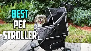 Top 5 Best Pet Strollers for Small/Medium/Large Pets Review 2026 | Lightweight & Portable Stroller