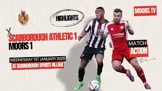 Highlights | Scarborough Athletic 1 Spennymoor Town 1 | Wednesday 1st January 2025