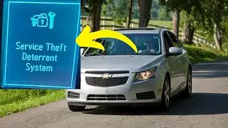 Chevy Cruze &ldquo;Service theft deterrent system&rdquo; warning