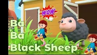 Baa Baa Black Sheep 🐑🐑| Nursery Rhymes for kids| Animals for kids 