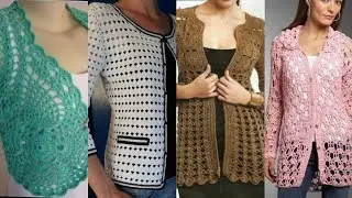 Most Demanding and Gorgeous crochet handknit vest blouse top pattern designs ideas for women 