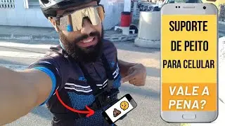 SUPORTE DE PEITO PARA CELULAR SMARTPHONE COM MOTOROLA G6 / PENAESTRADABIKER